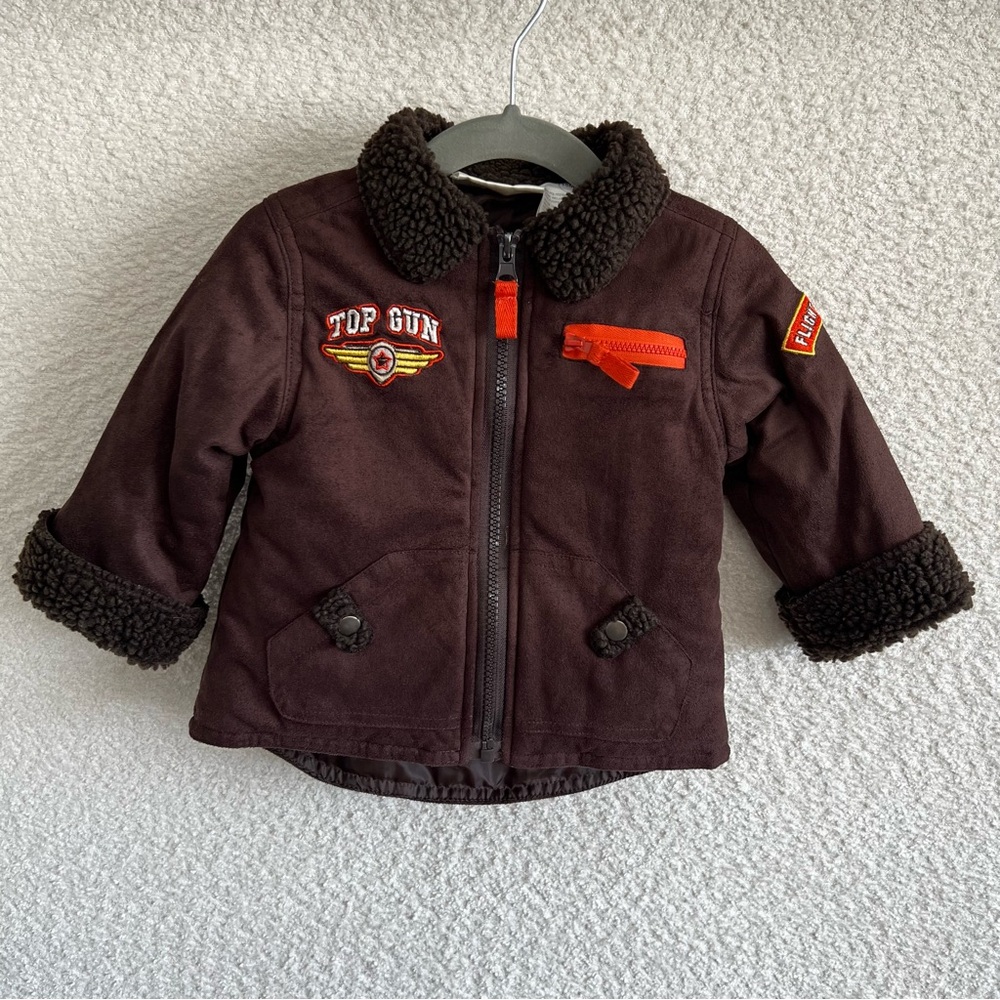 Beluga New York Infant/Toddler Top Gun‎ Jacket Costume Halloween Size 18 Months
